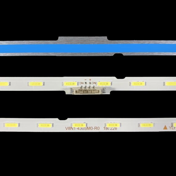 LED підсвітка Samsung TV 43" 462mm V8N1-430SM0-R0 BN96-45954A BN96-46053A BN61-15482A V8N4-430SM0-R0 2шт. | Зображення 1