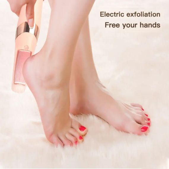Апарат для педикюру Pretty girl flawless pedi (дві насадки) AND-98 | Зображення 5