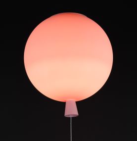 Люстра стельова на 1 лампочку 27460 Рожевий 35-120х30х30 см.