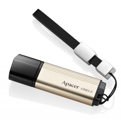 USB флеш накопичувач Apacer 64GB AH353 Champagne Gold RP USB 3.0 (AP64GAH353C-1) | Зображення 3