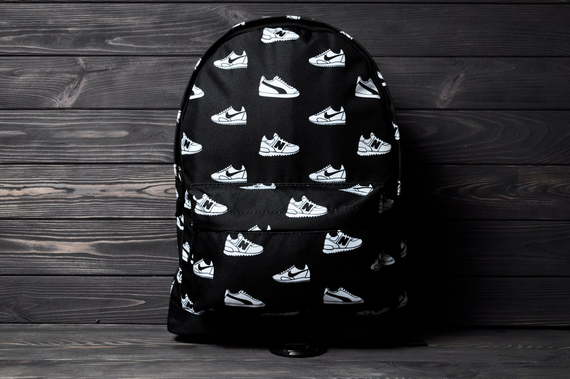Рюкзак Кросівки чорний
