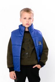 Жилетка для хлопчика Носи своє 116 Синій (p-12156-134687)