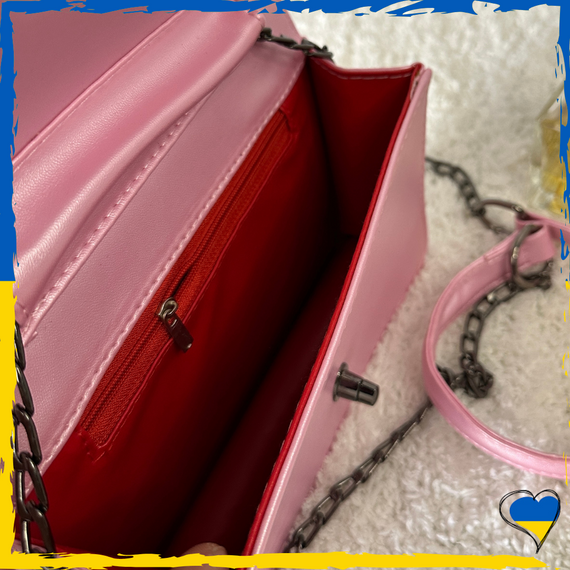 Клатч жіночий. Сумка жіноча. Клатч жіночий. Женский клатч рожевий | Зображення 2