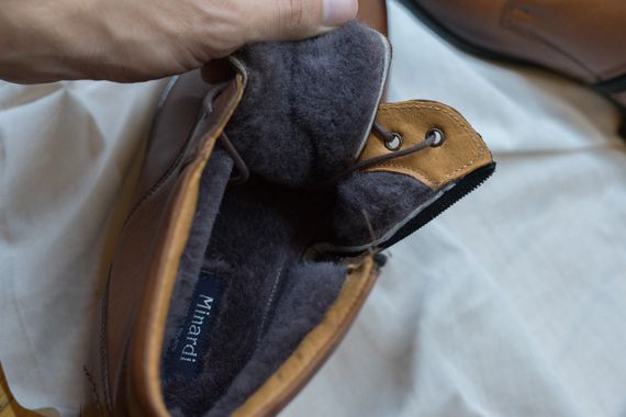 Черевики Minardi коричневі 45 розмір | Зображення 3