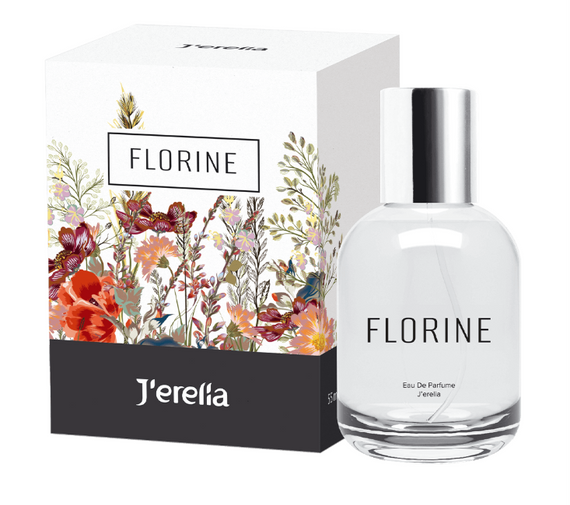 Женская парфюмерная вода Jerelia Florine цветочная фруктовая 55 мл