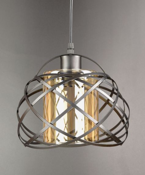 Люстра підвісна LOFT на 1 лампочку 25881 Чорний 30-90х25х25 см. | Зображення 1