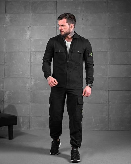 Костюм Stone Island чорний | Зображення 1