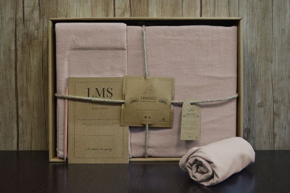 Постільна білизна Limasso Stonewashed Ranforce 200 х 220 см Pale Mavue | Зображення 5