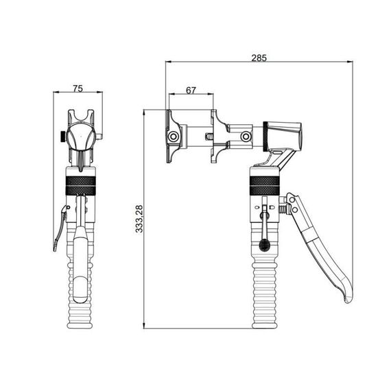 Набір інструментів Thermo Alliance для аксіального фітинга d16-32 гідравлічний STD-302 | Зображення 1