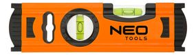 Уровень NEO алюминиевый 20 см, 2 глазка (71-030)