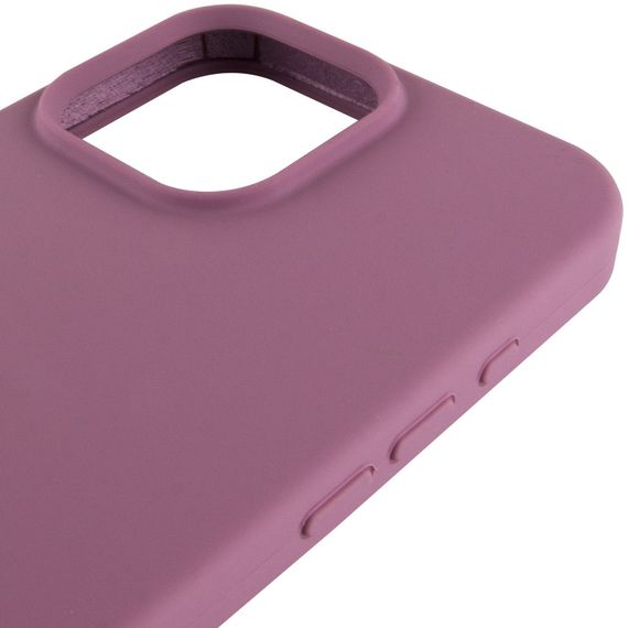Чохол Silicone Case Full Protective (AA) NO LOGO для Apple iPhone 16 Pro (6.3") Ліловий / Lilac Pride | Зображення 3