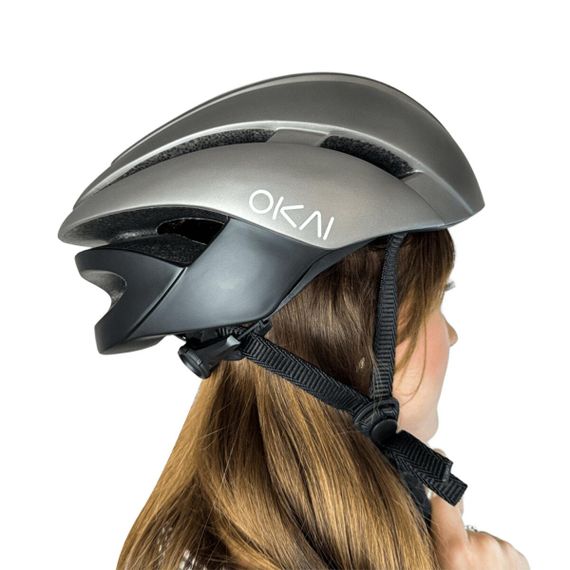 Захисний шолом OKAI (L) Grey (56-62см) | Зображення 7