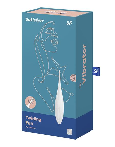 Вибратор для клитора Satisfyer Twirling Fun White | Зображення 3