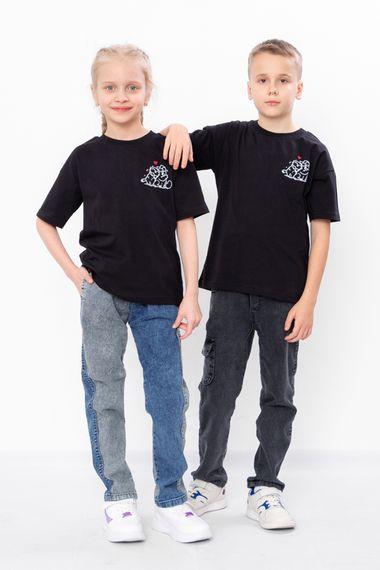 Футболка дитяча "Family look" Носи своє 122 Чорний (p-13441-149908) | Зображення 1