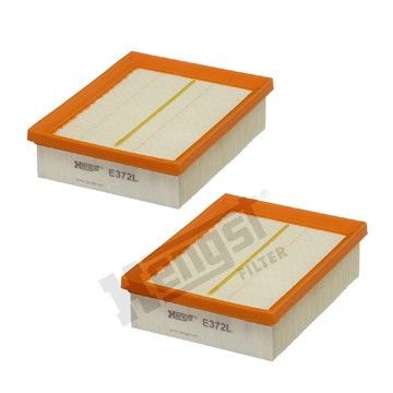 Фильтр воздушный компл. VW Caddy 1.4 i 95-, Hengst, E372L-2,