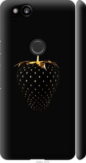 Чохол на Google Pixel 2 Чорна полуниця "3585m-1075-24368"