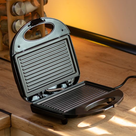 Електрогриль з антипригарним покриттям, термостатом і захистом від перегріву 750 Вт Sokany SK-116 | Зображення 7