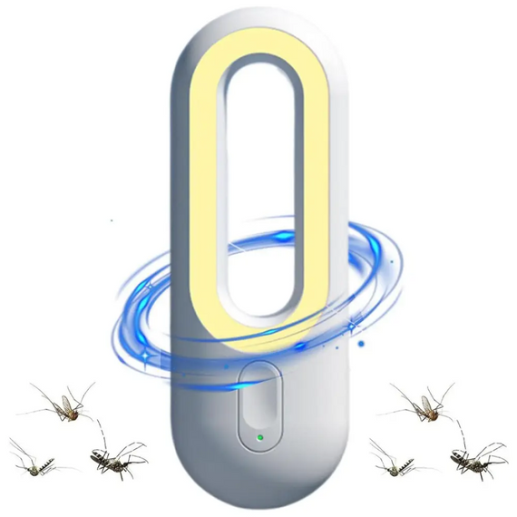 Лампа проти комарів, антимоскітна лампа нічник 2в1 від мережі, відлякувач комарів із функцією нічника | Зображення 9