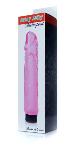 Вібратор Juicy Jelly Multispeed Pink Sex Aura | Зображення 5