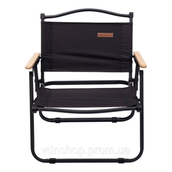 Крісло розкладне туристичне 50×51×64 см крісло складне для пікніка на природу Чорне HP-SY-2