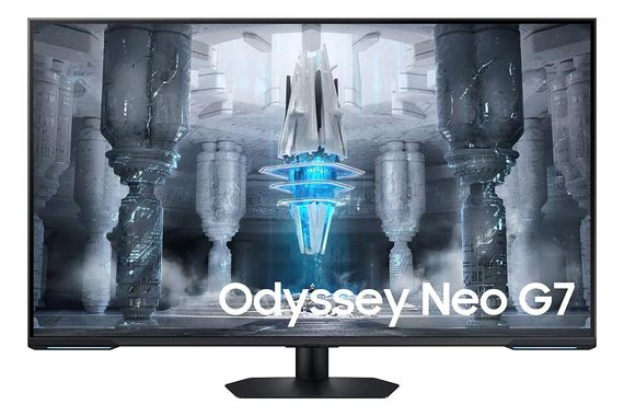 Samsung Монітор 43' Odyssey NEO G7 SMART HDMI, DP, USB, VA, 3840x2160, 144Hz, 1ms (LS43CG700NIXUA)