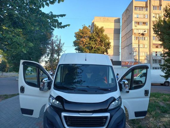 Дефлектор капота 2014-2024 (EuroCap) для Peugeot Boxer 2006-2024 та 2014-2024 рр | Зображення 1