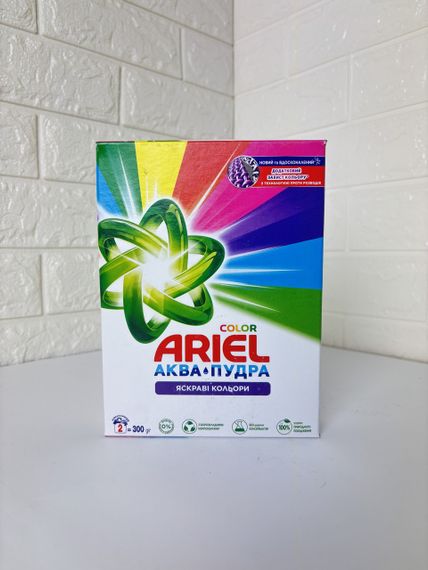 ARIEL Автомат порошок Аква-Пудра Колор 300г