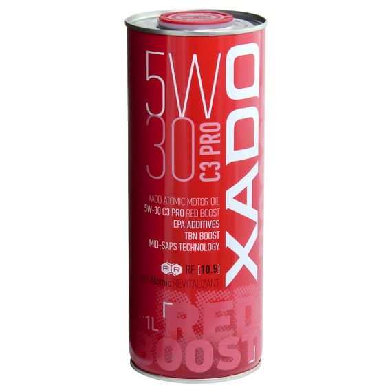 Синтетична олива XADO Atomic Oil C3 Pro RED BOOST 5W-30  1л