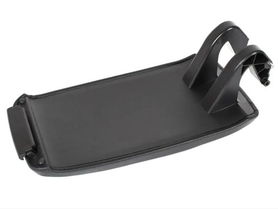 Audi A3 8P (03-12) кришка підлокітника з кнопкою і оббивкою, чорна екошкіра, Ауді А3 8П | Зображення 1