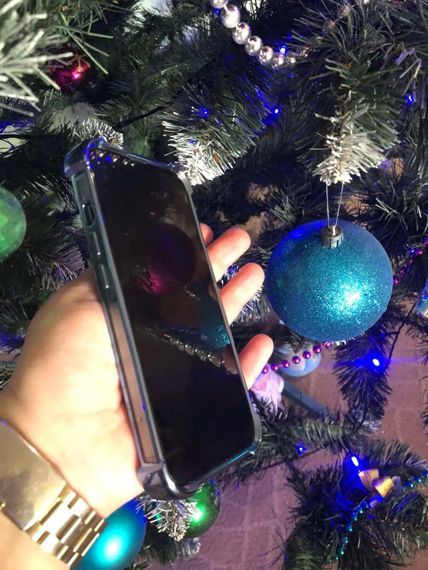 Силіконовий чохол з кільцем для iPhone 13 колір Синій | Зображення 3