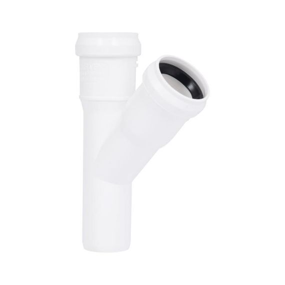Трійник каналізаційний TA Sewage 32, 45°