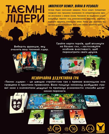 Настільна гра Таємні лідери (Hidden Leaders) | Зображення 5