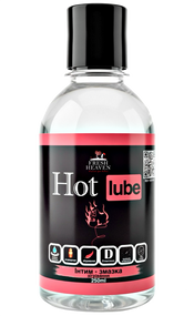 Интим-смазка согревающая Fresh Heaven Hot Lube 250ml (Travel версия)