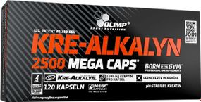 Креатин моногідрат, креалкалін, Olimp Kre-Alkalyn 2500 120 caps