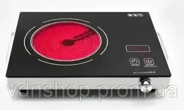 Настольная плита электрическая сенсорная инфракрасная одноконфорочная Zepline ZP-061 2200 Вт | Зображення 4