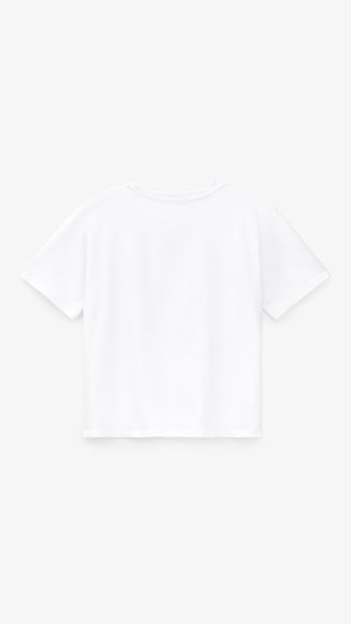 Футболка однотонна жіноча GENUA 908 S Білий shop (2000999406829) | Зображення 2