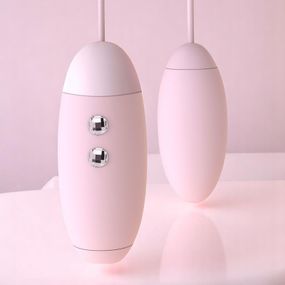 Вакуумний стимулятор з віброяйцем 2-в-1 KissToy Miss VV Pink — подвійна насолода в одному пристрої