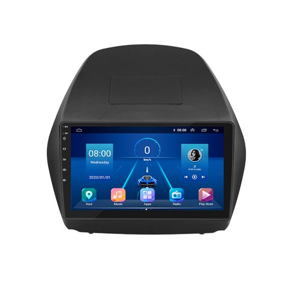 Штатна магнітола 10" Lesko для Hyundai ix35 I Рестайлинг 2013-2015 Top 4/64 4G WiFi GPS Хюндай