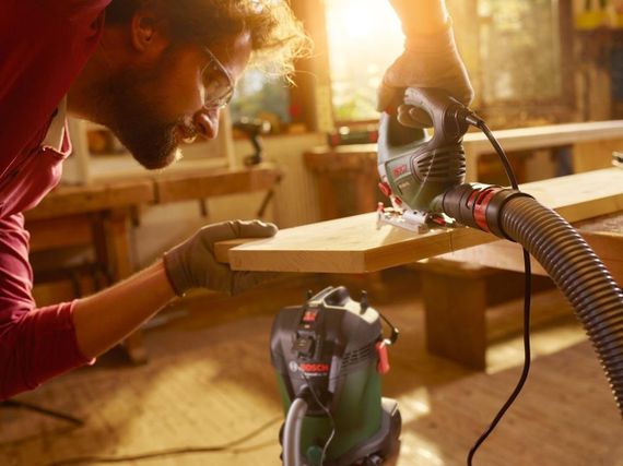 Пылесос Bosch AdvancedVac 20, 1200Вт, всас. 300Вт, контейнер 20Л, 7.6кг (0.603.3D1.200) | Зображення 2
