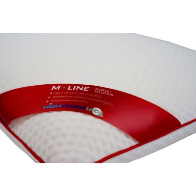 Подушка Highfoam ортопедическая Noble Iconic M-Line 63 х 43 х 14 см (4823072703052) | Зображення 4