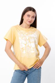 Футболка жіноча (оверсайз) Носи своє 54 Світло-жовтий (p-14215-200904)