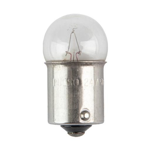 Лампа PULSO/габаритна S25/BA15s/R5W 24В 5Вт clear/1 конт