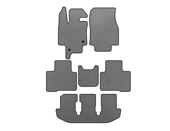 Килимки EVA (3 ряди, 7-ми місний, Сірий) для Toyota Highlander 2019- рр
