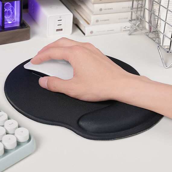 Коврик для мышки Hoco GM30 (230*215mm) with wrist rest Black | Зображення 4