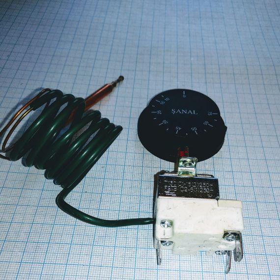 Терморегулятор капілярний 10°С-75°С Sanal(Туреччина) | Зображення 1