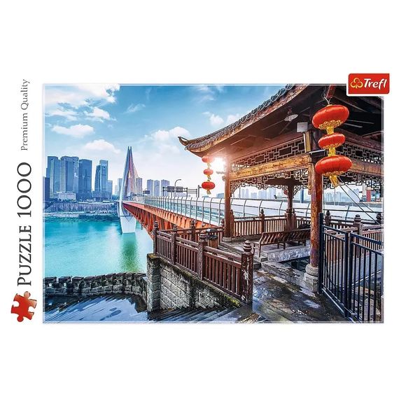 Пазл Trefl Чунцин, Китай 1000 елементів (5900511107210) | Зображення 1