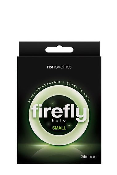 Ерекційне кільце, що світиться в темряві NS Novelties Firefly, зелений Sex Aura | Зображення 3