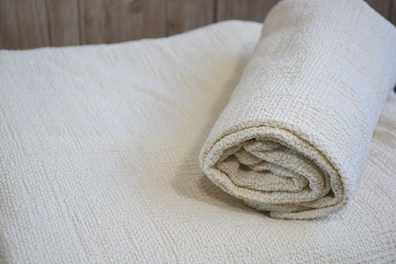 Жаккардовые чехлы на стулья Kora без юбки Кремовые | Зображення 2