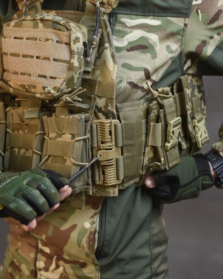 Плитоноска Nixon 4 точки сброса пиксель ВТ6044 | Зображення 4