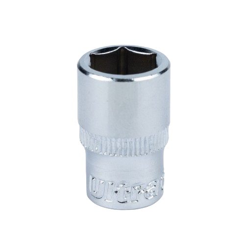 Насадка шестигранна коротка 1/4" 11мм CrV Ultra